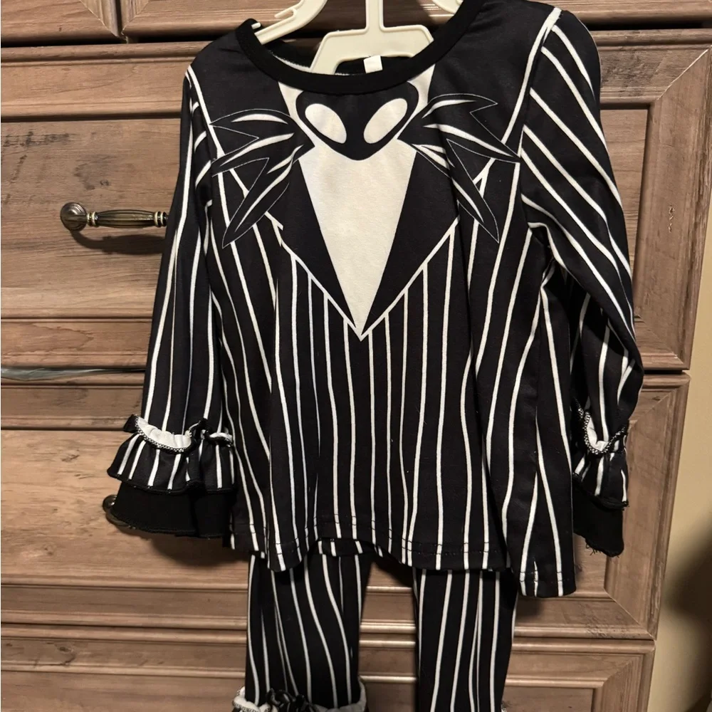Girls Jack Skellington Toddler Costume